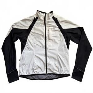 Gore Bike Wear Cycling Jacket Windstopper Active Shell ZipOff Sleeve Women Large